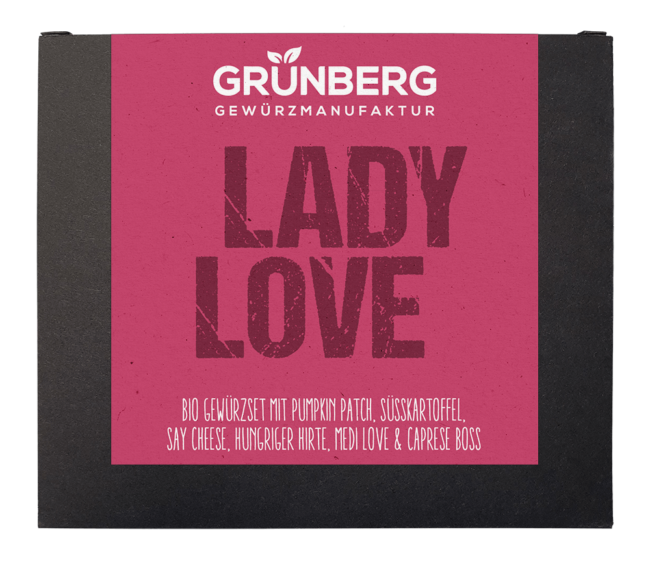Lady Love - 6er Gewürzset mit impulsiven Gewürzen