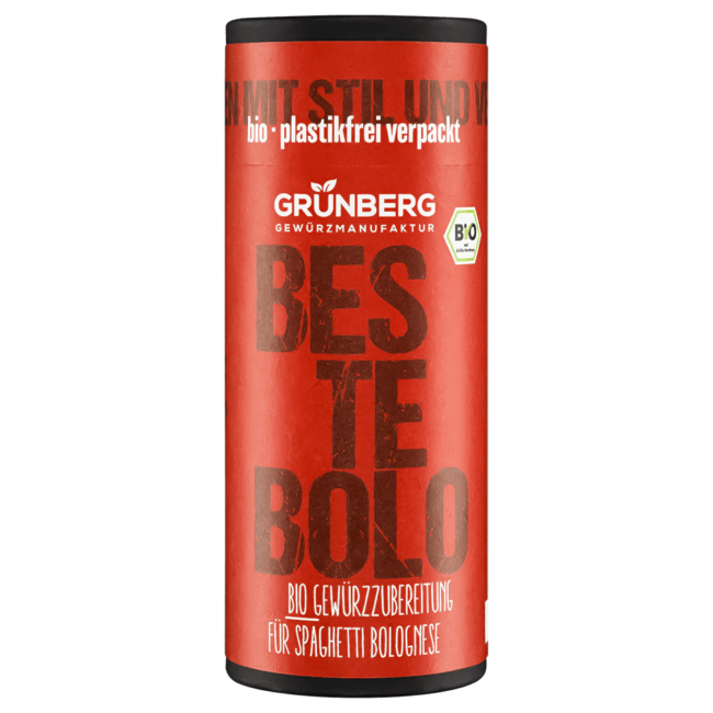 Beste Bolo - Bio Gewürzzubereitung für Spaghetti Bolognese
