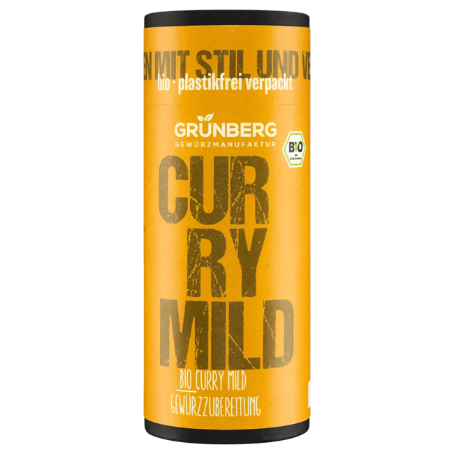 Curry mild - Bio Curry mild Gewürzzubereitung